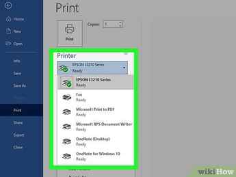 Step 4 Select your printer.