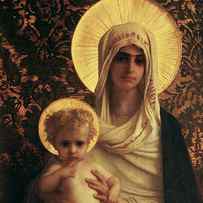 Virgin and Child by Antoine Auguste Ernest Herbert