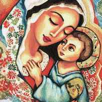 The Blessed Mother by Eva Campbell
