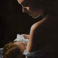 Madonna and Child by Harvie Brown