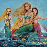 Mermaid Family by Shijun Munns