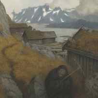 She Covers The Whole Country, 1904 by Theodor Severin Kittelsen