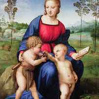 Madonna of the Goldfinch by Raphael 1506 by Raphael