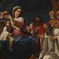 Madonna and Child with Saints by Ludovico Carracci
