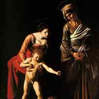 Madonna and Child with St. Anne by Caravaggio