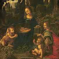 Madonna of the Rocks by Leonardo da Vinci