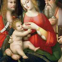Madonna with Child and Saints John the Baptist and Girolamo by Andrea Piccinelli