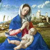 Madonna del Prato by Giovanni Bellini 1505 by Giovanni Bellini