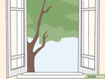 Step 4 Open the windows to get rid of any paint fumes.