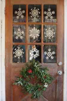 Snowflake Door Christmas Decoration