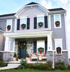 christmas wreath window decorations