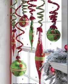 Window Grinch Christmas Decorations