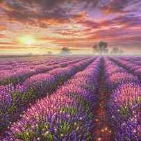 Lavender Field by Phil Jaeger