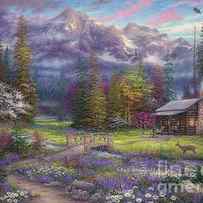 Inspiration of Spring Meadows by Chuck Pinson