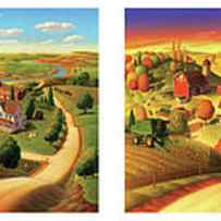 Four Seasons on the Farm by Robin Moline