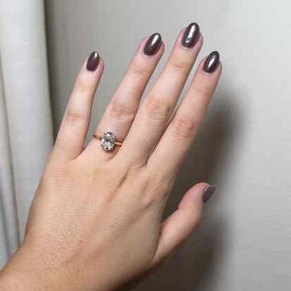 I Tried Hot-Chocolate Nails: See Photos