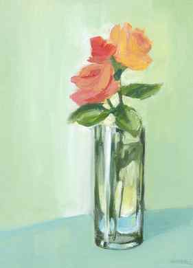 Simple Joy (Roses in a Vase) thumb