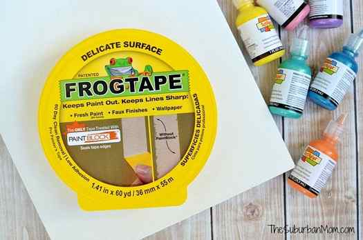 Frog Tape Craft Project