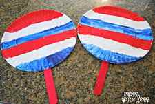 Patriotic Balloon Game for kids
