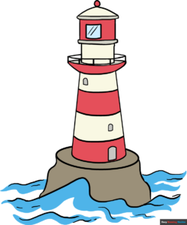 How to Draw a Lighthouse Featured image