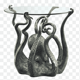 Octopus Table House Bathroom Tentacle, octopus, furniture, vase png thumbnail