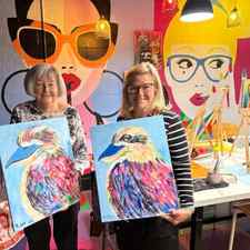 Painting class review by Robyn Lee - Melbourne