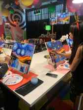 Painting class by ArtBar Melbourne