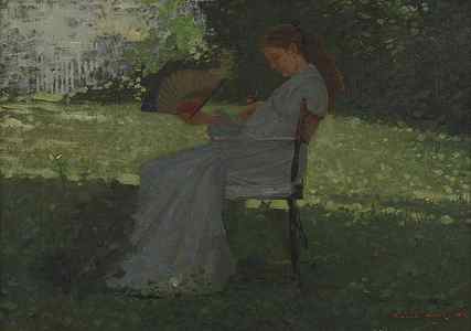 Wall Art - Drawing - The Butterfly by Winslow Homer