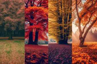 Generative ai autumn colors