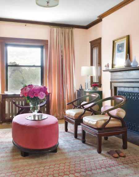 pink-ottoman-table-pair-with-brown