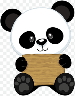 white and black panda, Giant panda Bear Drawing Red panda Baby Pandas, panda, animals, carnivoran png thumbnail