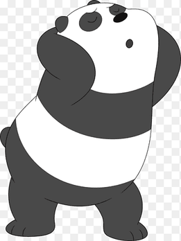 Three Bare Bears Panda illustration, Bear Giant panda Dog, panda, mammal, animals png thumbnail