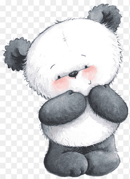 Bear Giant panda Love Friendship, Teddy Bear, panda, love, child png thumbnail