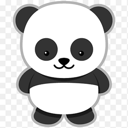 Giant panda Bear Red panda, panda, animals, cartoon png thumbnail