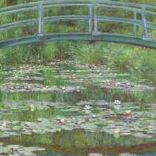 The Japanese Footbridge, 1899 by Claude Monet