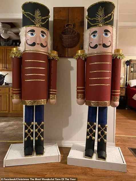US-based set designer and prop maker Julianna Miller shared a step-by-step guide to help people create these incredible Nutcracker Christmas decorations