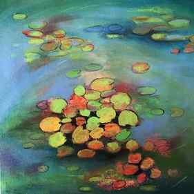 Pond ! Impressionist art thumb