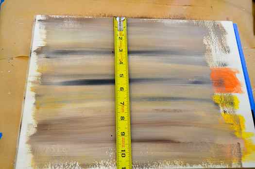 how to paint faux wood grain tutorial measure board width