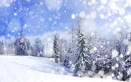 Christmas Snow Scene, Winter Village Scenes HD wallpaper