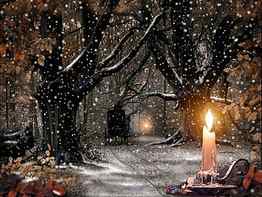 Old Fashioned Christmas Scenes, old fashion winter HD wallpaper
