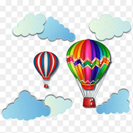 Hot air balloon Toy balloon, Color hot air balloon design material, color Splash, heart png thumbnail