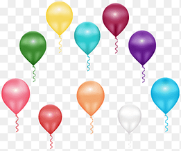 assorted-color party balloons illustration, Hot air balloon Flight, Flying Balloons, heart, balloon png thumbnail