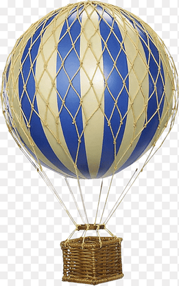 Hot air balloon Blue Color Red, balloon, blue, balloon png thumbnail