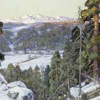 Pines in Winter by George Gardner Symons