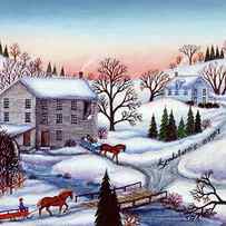Winter Mill by Kathy Jakobsen