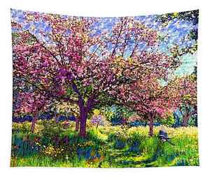 Cherry Blossom Tree Tapestries