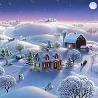 Winter Night by Robin Moline