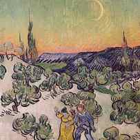 Moonlit Landscape by Vincent Van Gogh