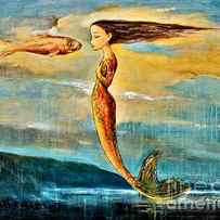 Mystic Mermaid III by Shijun Munns