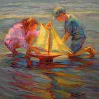 Summertime Sails by Diane Leonard